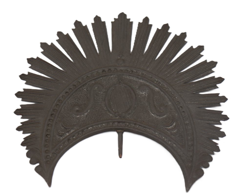 Παλιό μεγάλο λαμπερό για τον Άγιο - 19,5 εκ. - Αντίκες - Σίδερο - 1850-1900 #2.1