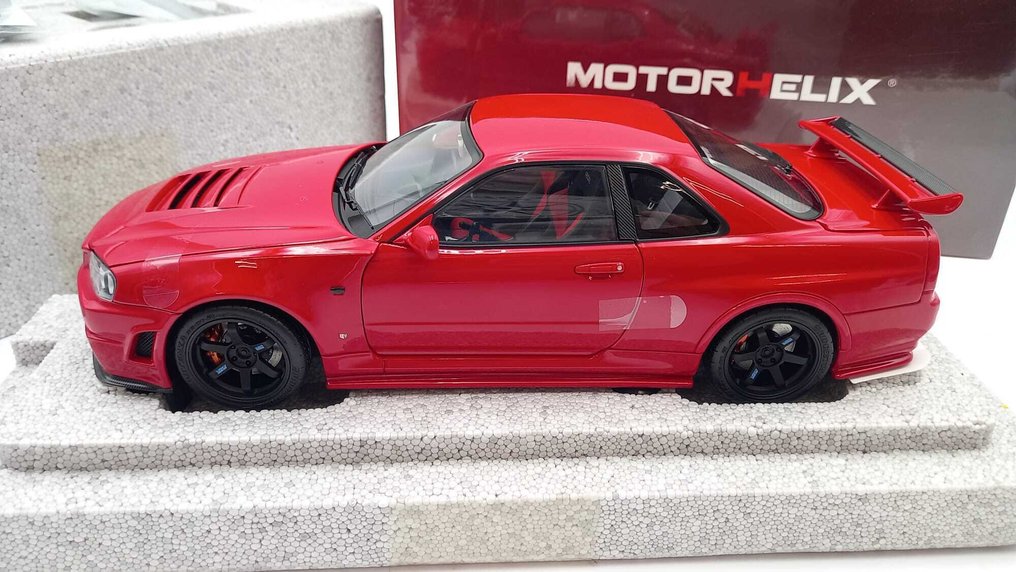 Motorhelix 1:18 - Machetă mașină - Nissan Skyline GT-R (R34) 1999 - (cod.A24) #2.1