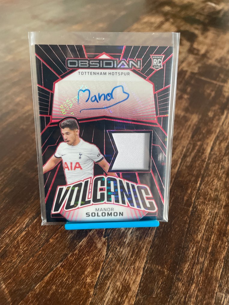 2023/24 Panini Obsidian Manor Solomon 25/49 Autographed card, Memorabilia card, Patch card, Rookie card - 1 Card - Excellent (EX) #1.0