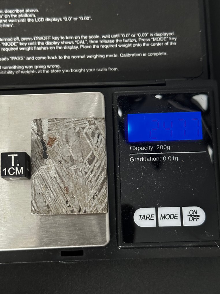 Μετεωρίτης Aletai ΧΩΡΙΣ ΕΚΚΑΘΑΡΙΣΗ - 24.77 g #4.3