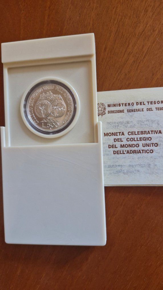 Italy. 500 Lire commemorative argento - anni vari (4 monete) (No reserve price) #2.1