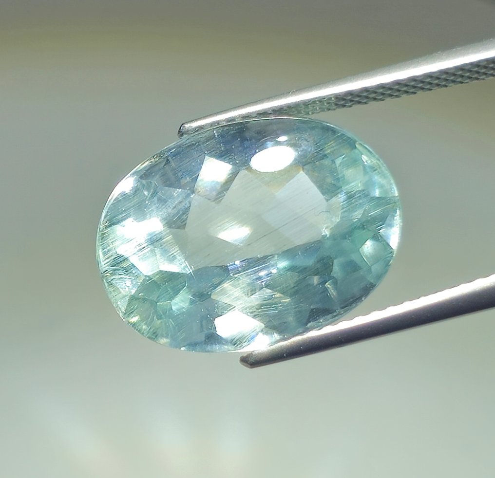 没有保留价 - 1 pcs  绿色 绿柱石  - 11.27 ct - 国际宝石研究院（IGI） #1.0