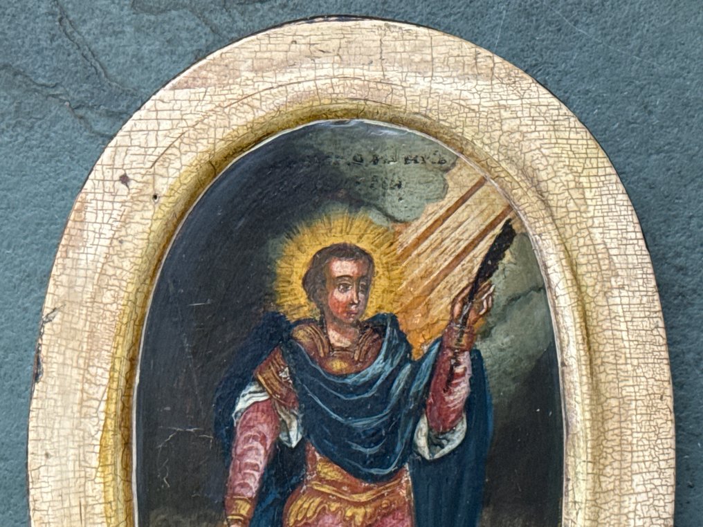 Ikon - Demetrios av Thessaloniki - Tre #1.0