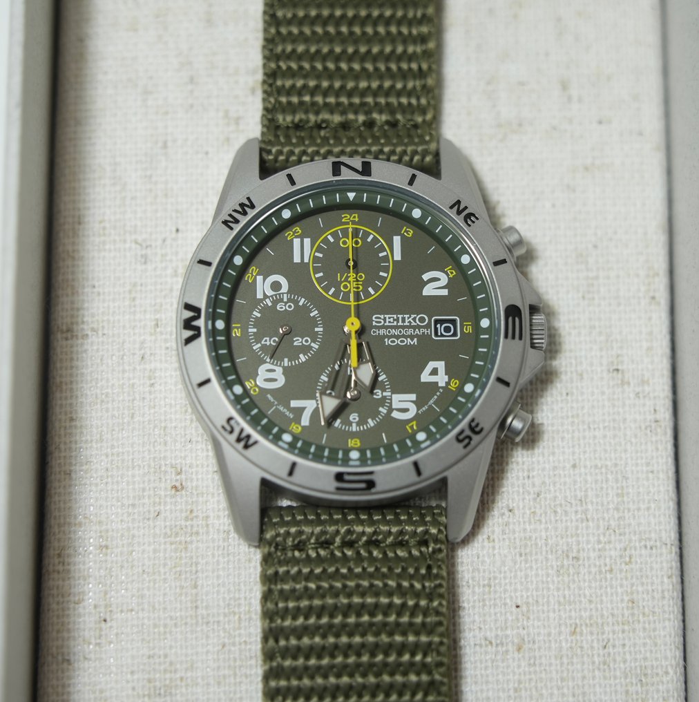 Seiko - Chronograph 100M - No reserve price - SND377R - Men - 2000-2010 #1.0