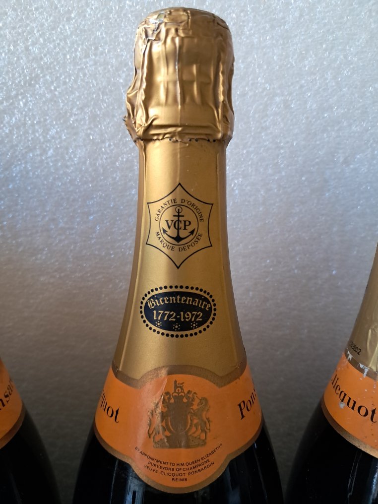 Veuve Clicquot Ponsardin Bicentenario 1772-1972 & SPB - Σαμπάνια - 5 Bottles (0.75L) #3.2