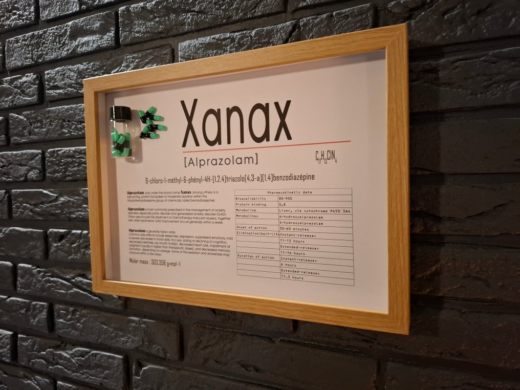 ELEMENTAL - XANAX Menu - 32 x 23 cm #3.2