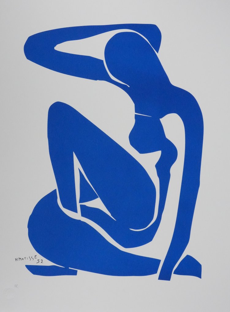 Henri Matisse (1869-1954) - Nu bleu assis #2.1