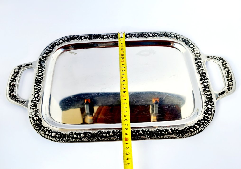 Aamiaisastiasto - Elegant Silver-Plated Breakfast Set - Hopeoitu, Metalli #4.3