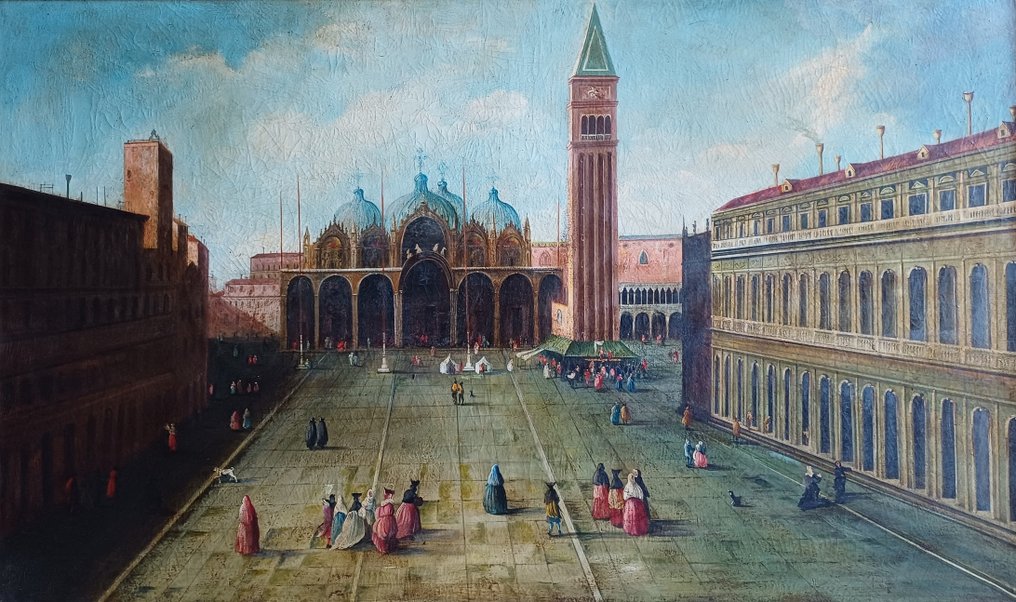 義大利學派 (XIX) - Venezia Piazza San Marco #1.0