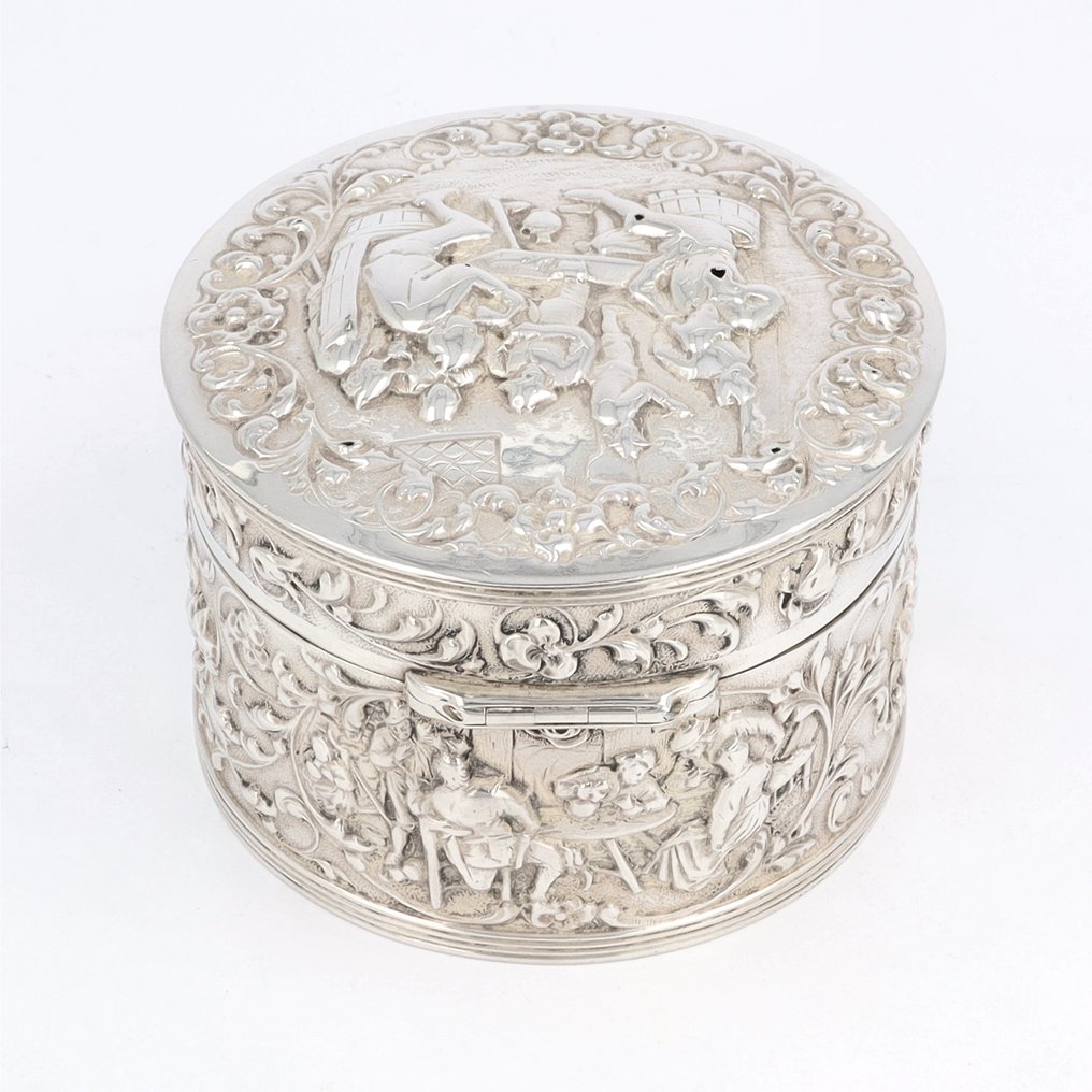 Gerardus Schoorl - Zaandijk, 1911 - Cookie jar - .833 silver #3.2