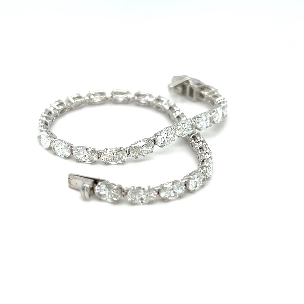 Armband - 14 kt Weißgold -  8.92ct. tw. Diamant (Laborgezüchtet (Lab Grown)) #4.3