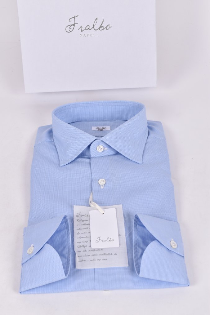 FRALBO NAPOLI - 43 - Katoen - No reserve price - Camisa - New with tags #1.0
