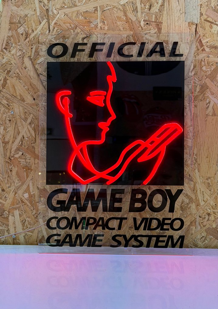 Nintendo - Game Boy - Φωτεινή πινακίδα νέον - πλεξιγκλας #1.0