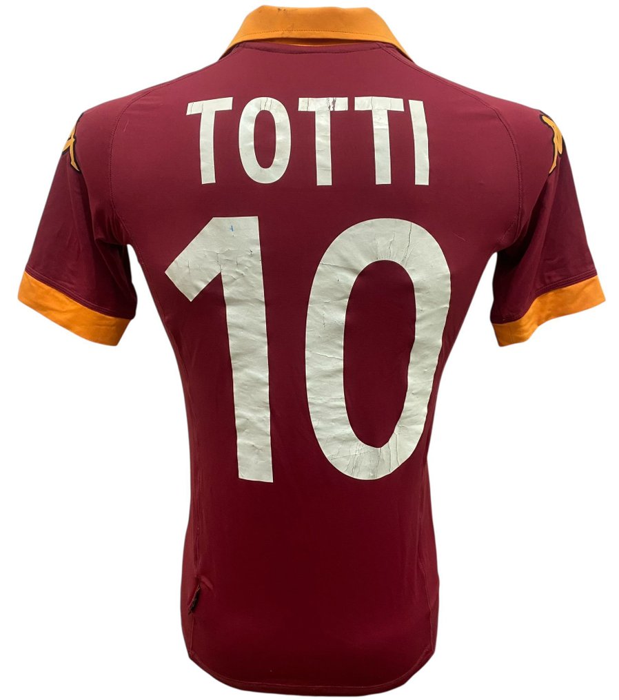 AS Roma - Olasz labdarúgó-bajnokság - Francesco Totti - 2012 - Futball ing #1.0