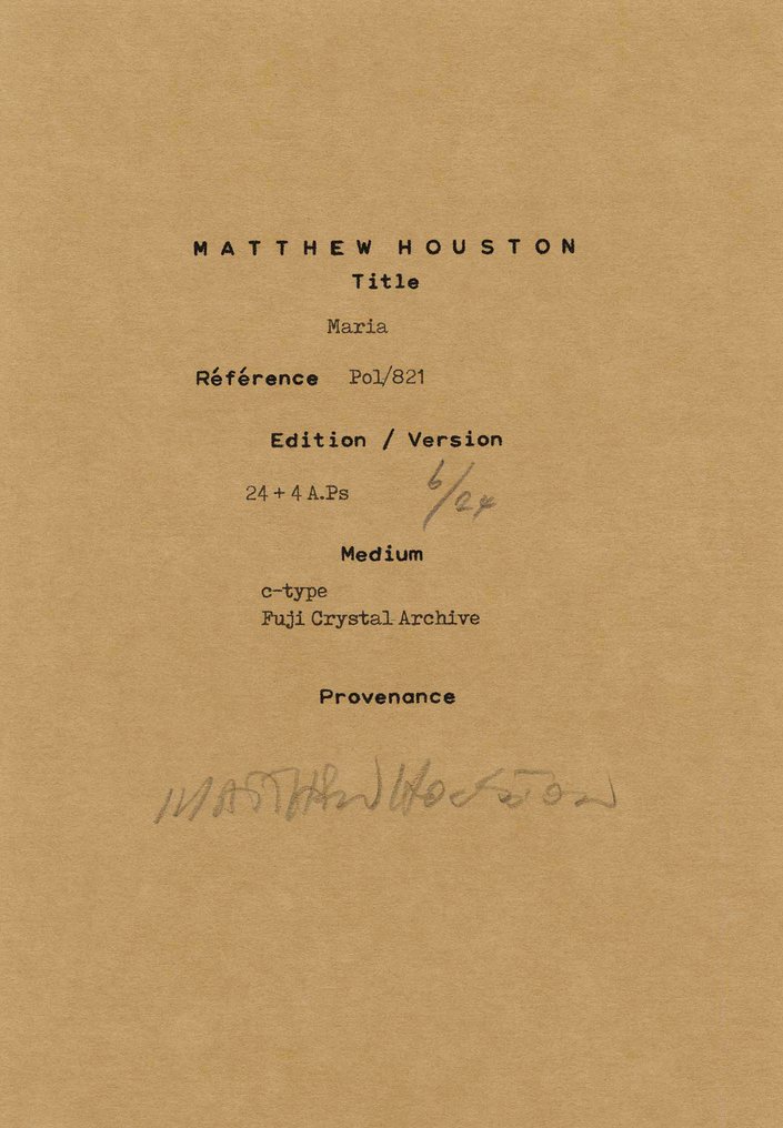 Matthew Houston (1961) - Maria #4.3