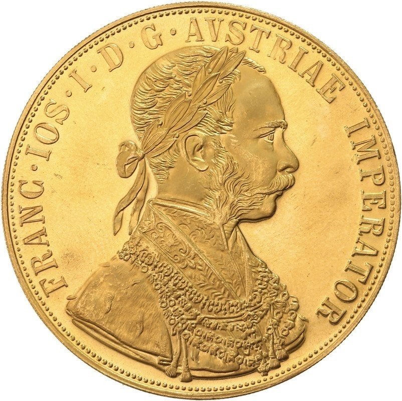 13,96 grams - 金色 .980 - 4 Ducat Austria 1915 - 986‰ #1.0