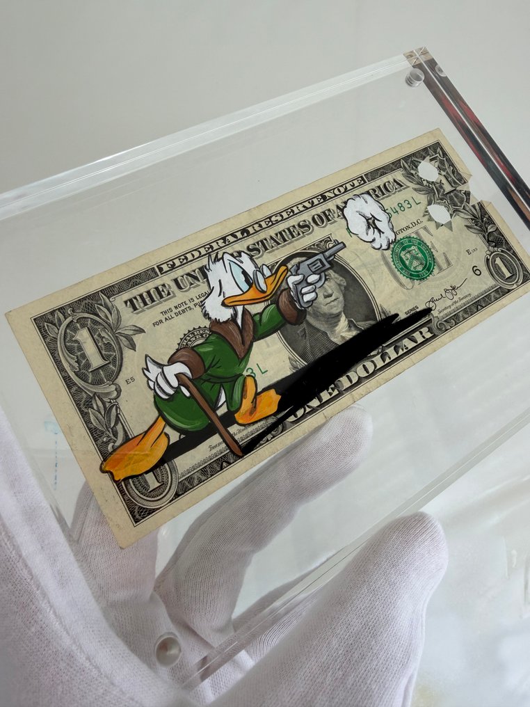 Alan Stefanov (1999) - "Break the Bank" 1 dollar bill - NO Reserve #2.1