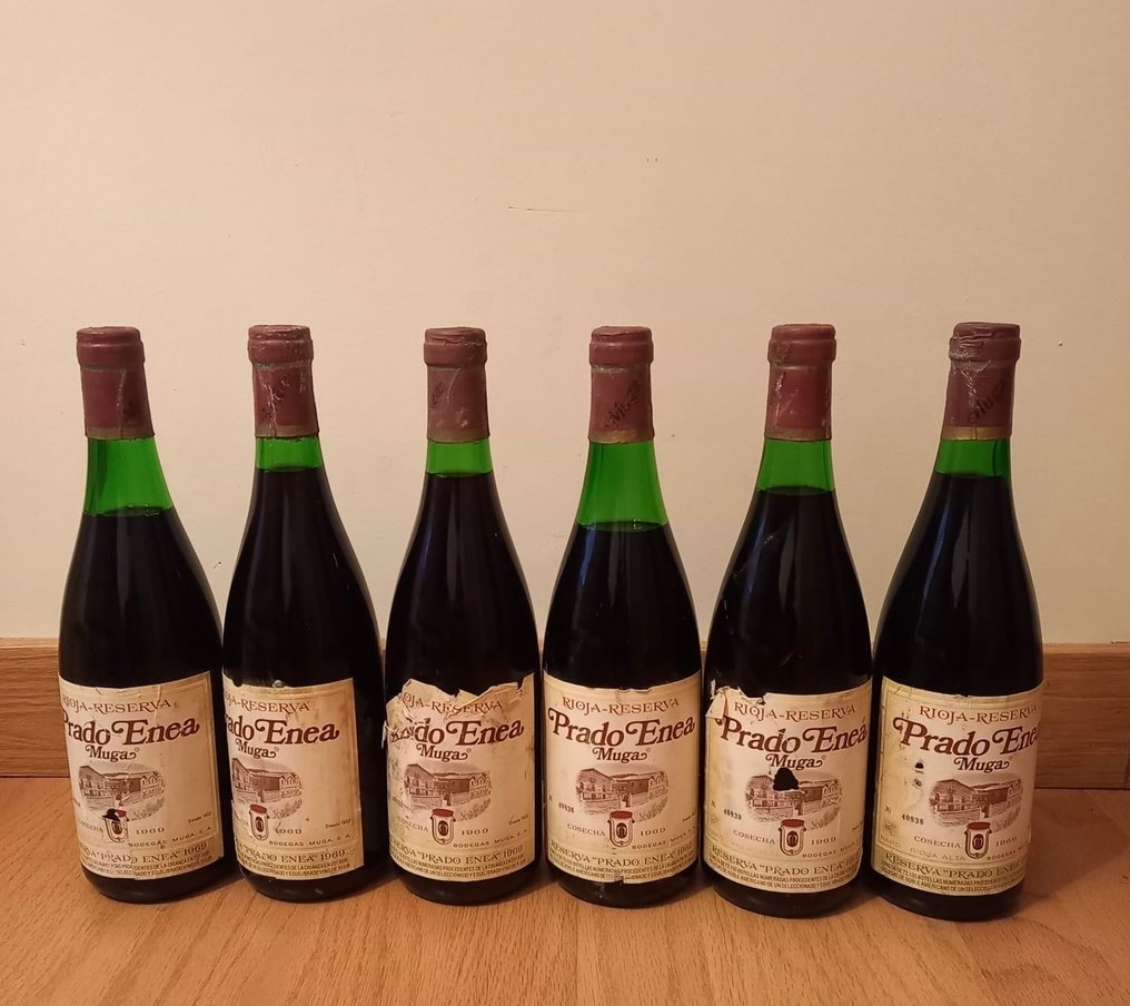 1969 Bodegas Muga, Prado Enea Reserva - Ριόχα Gran Reserva - 6 Bottles (0.75L) #1.0