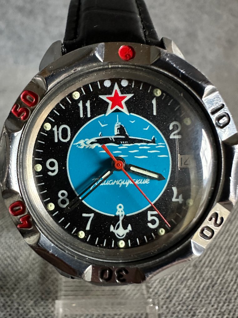 ZSRR - Vostok-Zegarek „Commander” - Akcesoria wojskowe #1.0