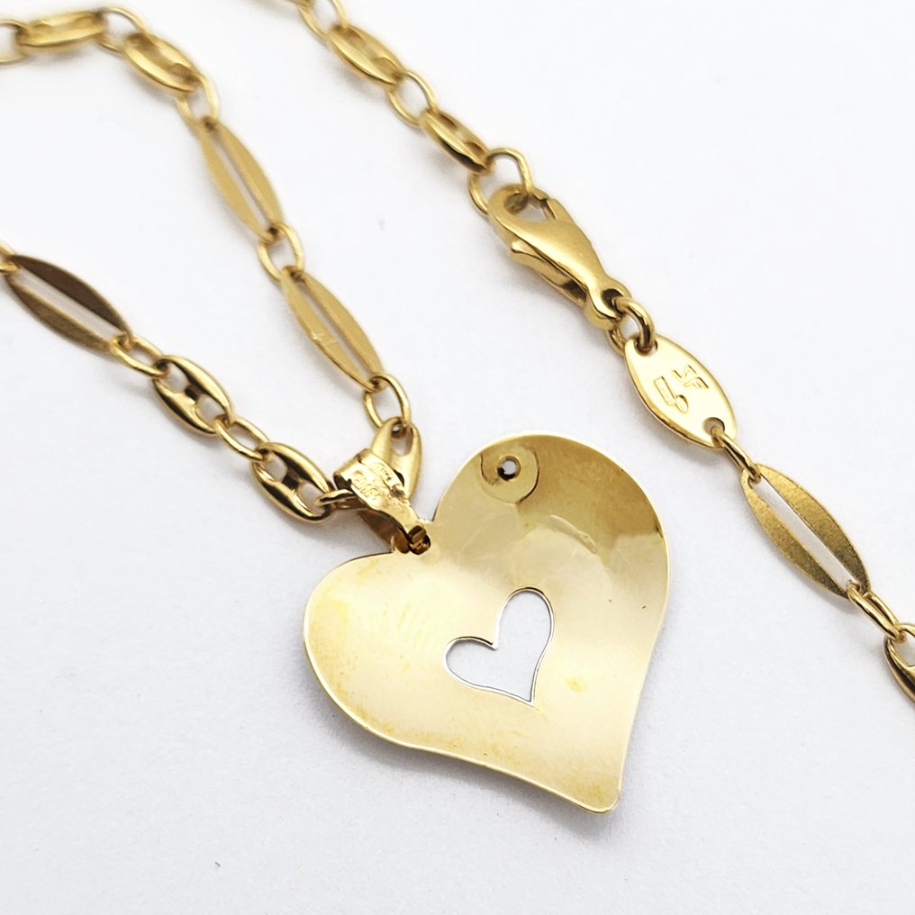 Colar com pingente - 18 K Ouro amarelo #3.2