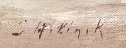 Gustave Helinck , 1884 - 1954. - Zeilboten op het water. #2.1