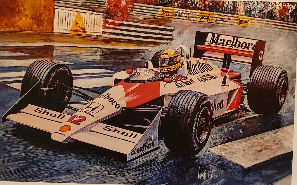 Jose Maria Villafuerte - Senna, en Mónaco #1.0