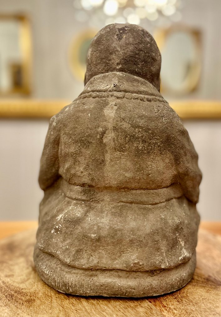 Statua di Monaco buddista in meditazione - Άγαλμα - Ινδονησία  (χωρίς τιμή ασφαλείας) #3.2