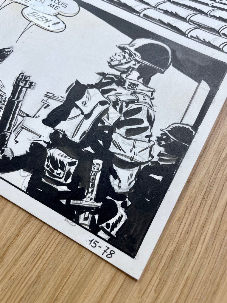 Fenzo, Stelio - 1 Original page - Jungla 29 - Sangue Sulla Palude - 1969 #1.0