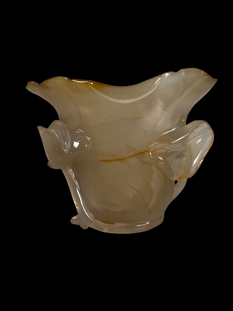 Libation Cup - Agate - China - Qing Dynasty (1644-1911) #1.0