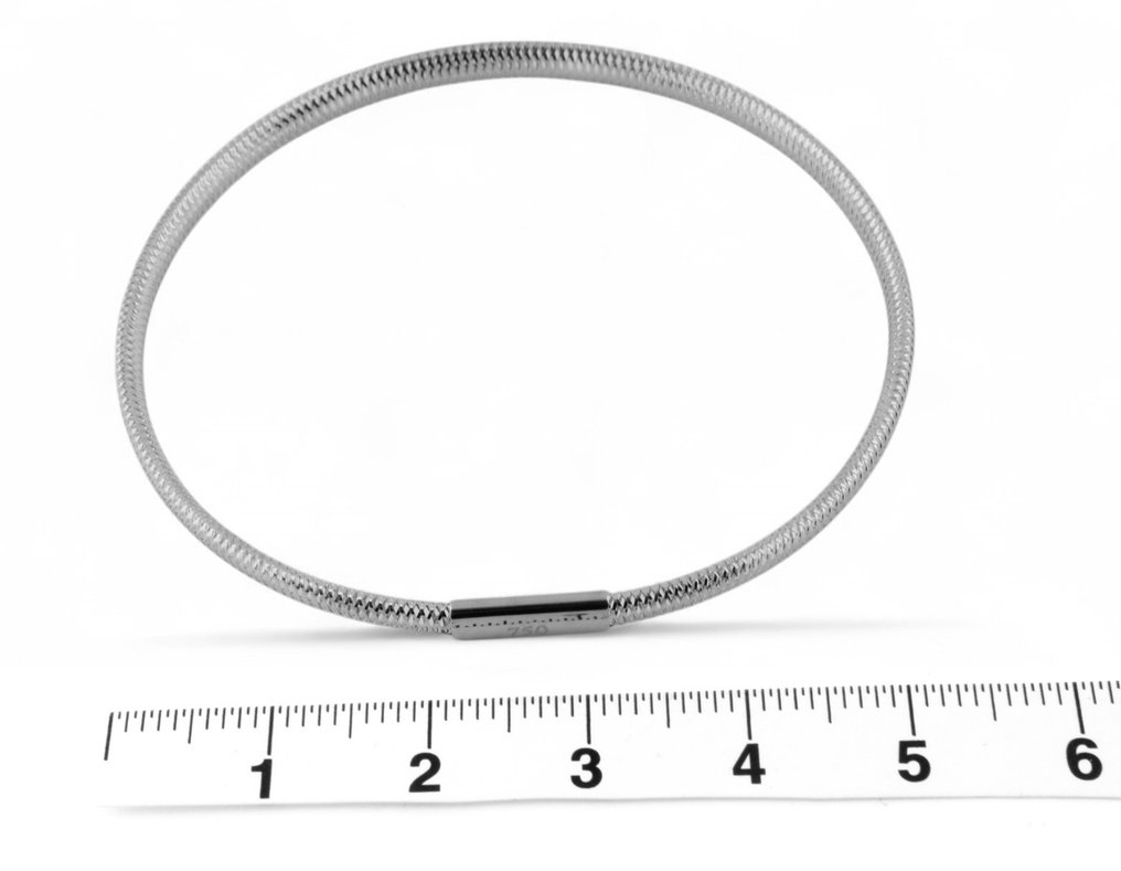 没有保留价 - 手镯 - 18K包金 白金 #4.3