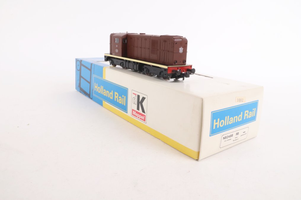 Holland Rail H0 - Πετρελαιοκίνητη μηχανή τρένου (1) - 2488 μπρούν χωρίς το λογότυπο NS. - NS #1.0