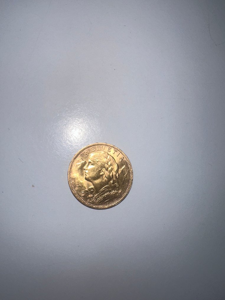 Switzerland. 20 Franken 1927 #4.3