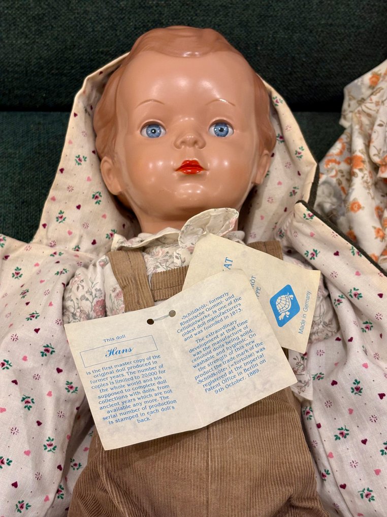 Schildkröt  - Κούκλα Hans und Inge - 1950-1960 - Γερμανία #2.1