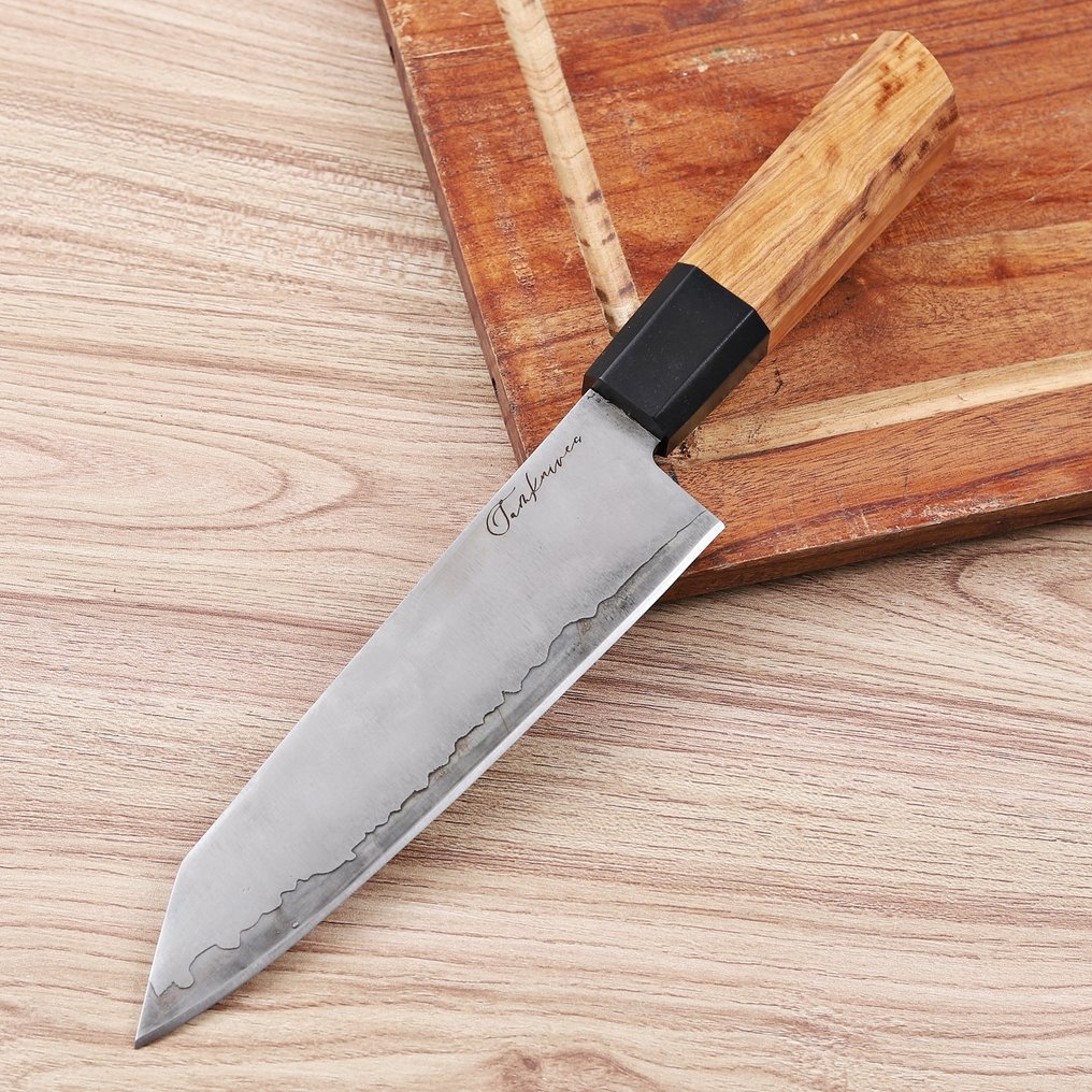 Sam Knives Handcrafted Chef’s Knife - Bordkniv - Stål, Træ - A10 #1.0