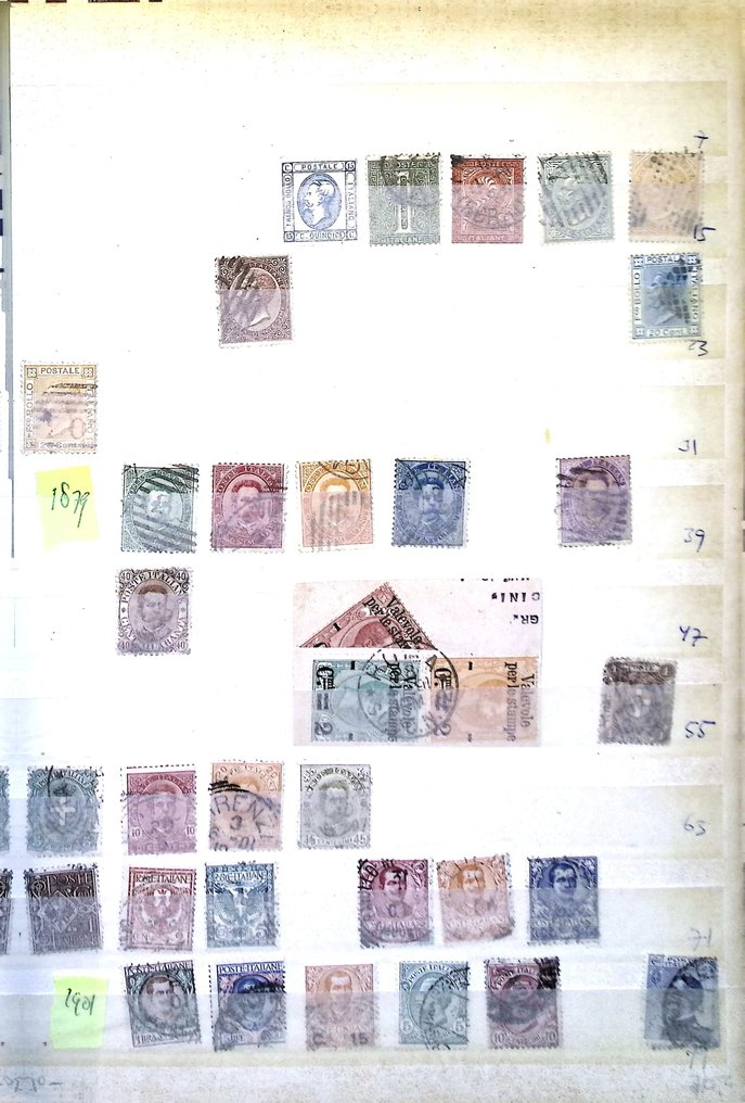 歐洲  - 精彩的收藏，分布在三个相册和预印的纸张上，包括意大利、西班牙、东德和荷兰。 #3.2