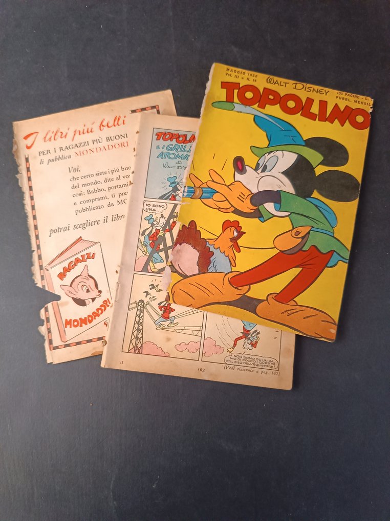 Topolino - topolino n. 14, 16, 146 - 3 Comic collection #2.1