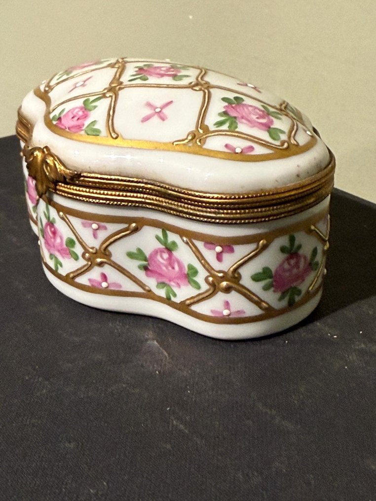 Limoges - Snuifdoos - Porselein - Napoleon III doosje #3.2