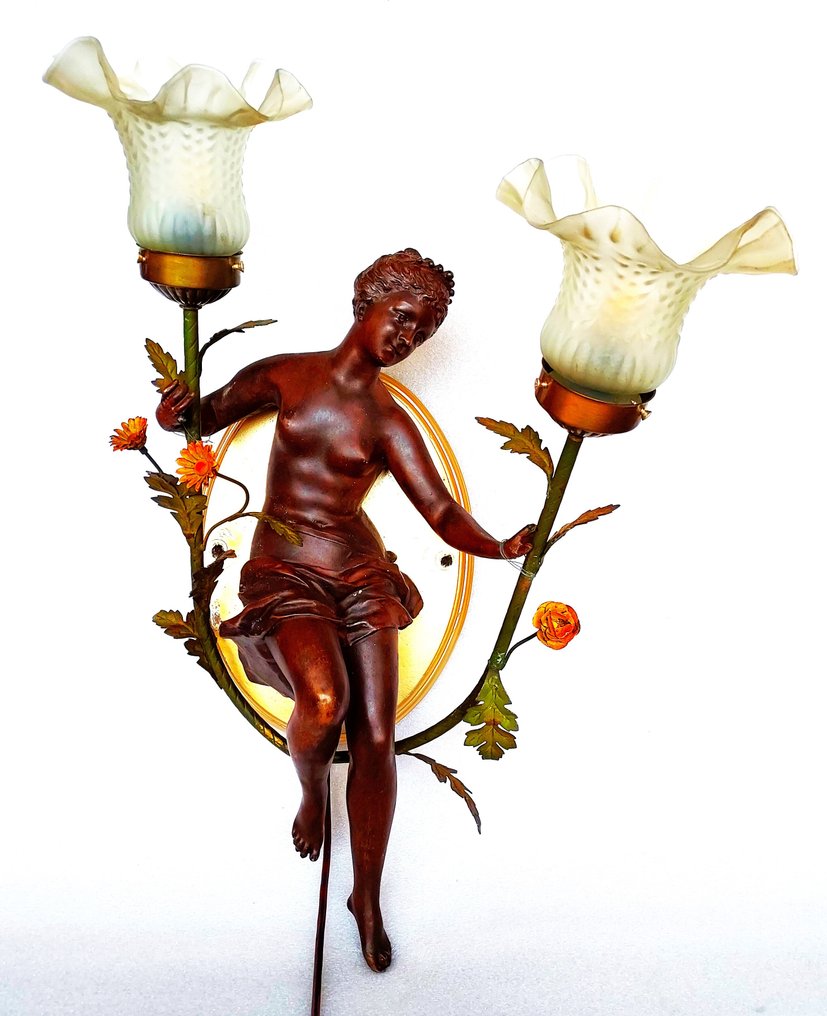 灯具 - 玻璃 - 维多利亚风格壁灯 #1.0