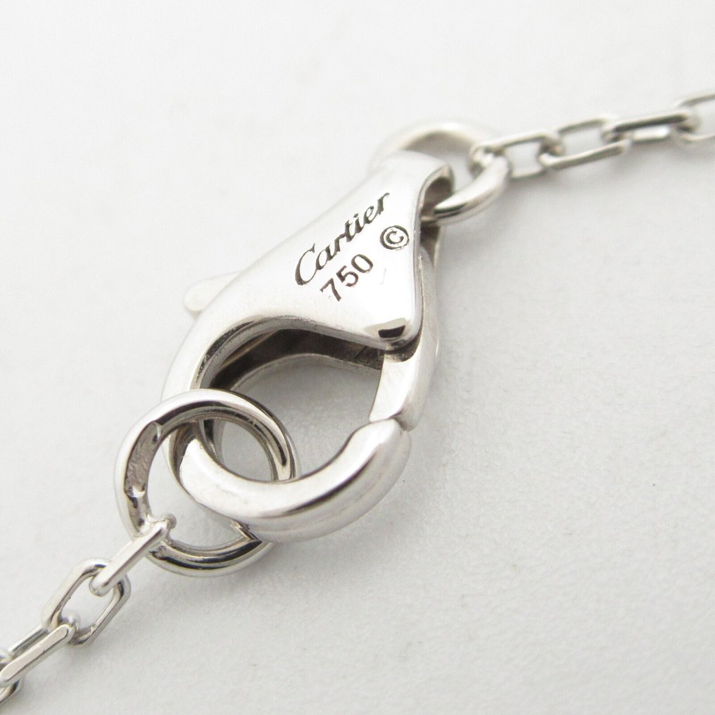 Cartier - 项链 - 18K包金 白金 - 钻石 #2.1