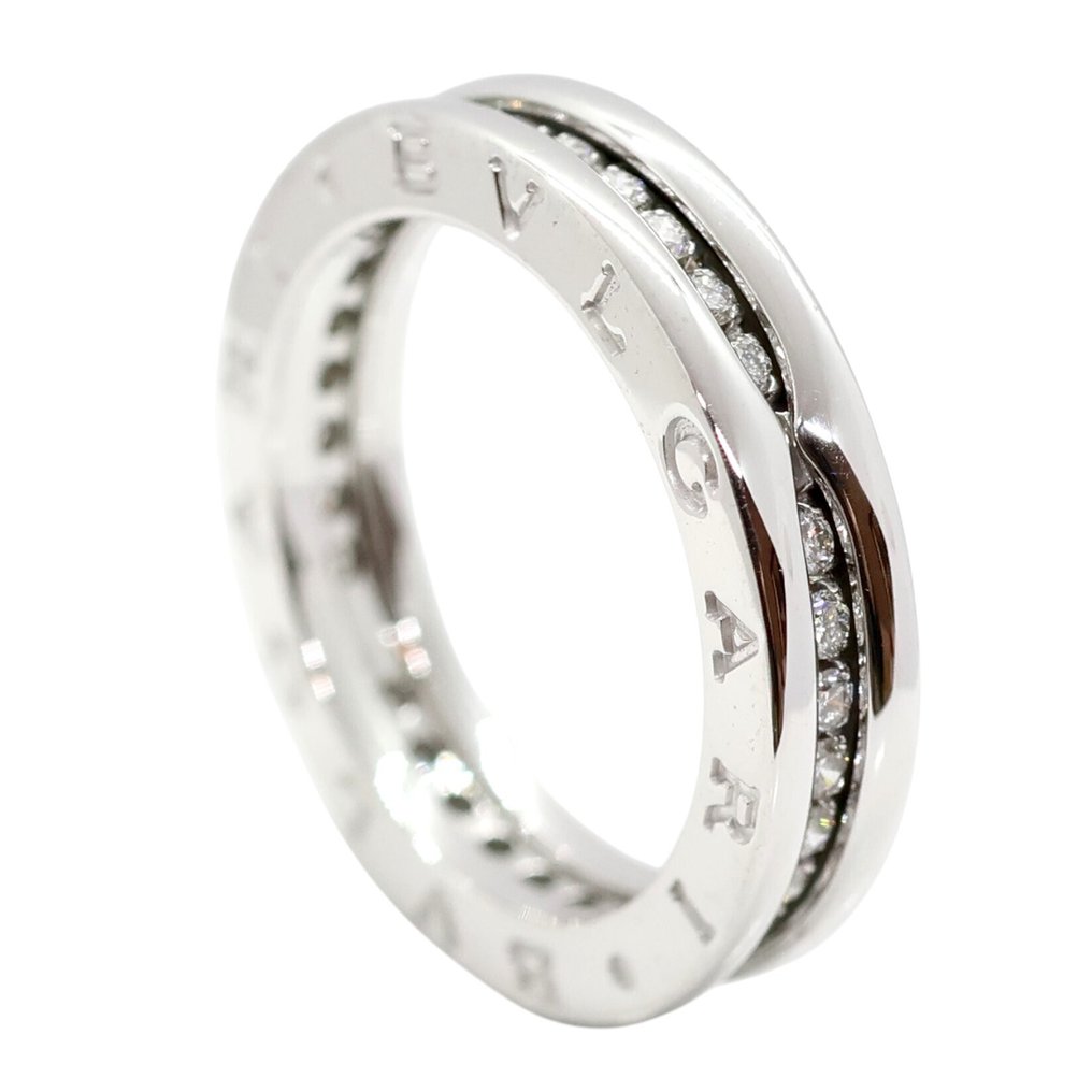 Bvlgari - 戒指 - B.zero 1 - 18 克拉 白金 - pavé diamonds #2.1