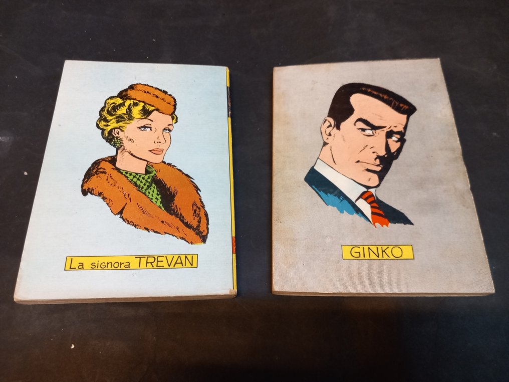 Diabolik n. 3 , 9 seconda serie - Vendetta mortale , l'artiglio del demonio - 2 Comic - Første udgave - 1965 #2.1