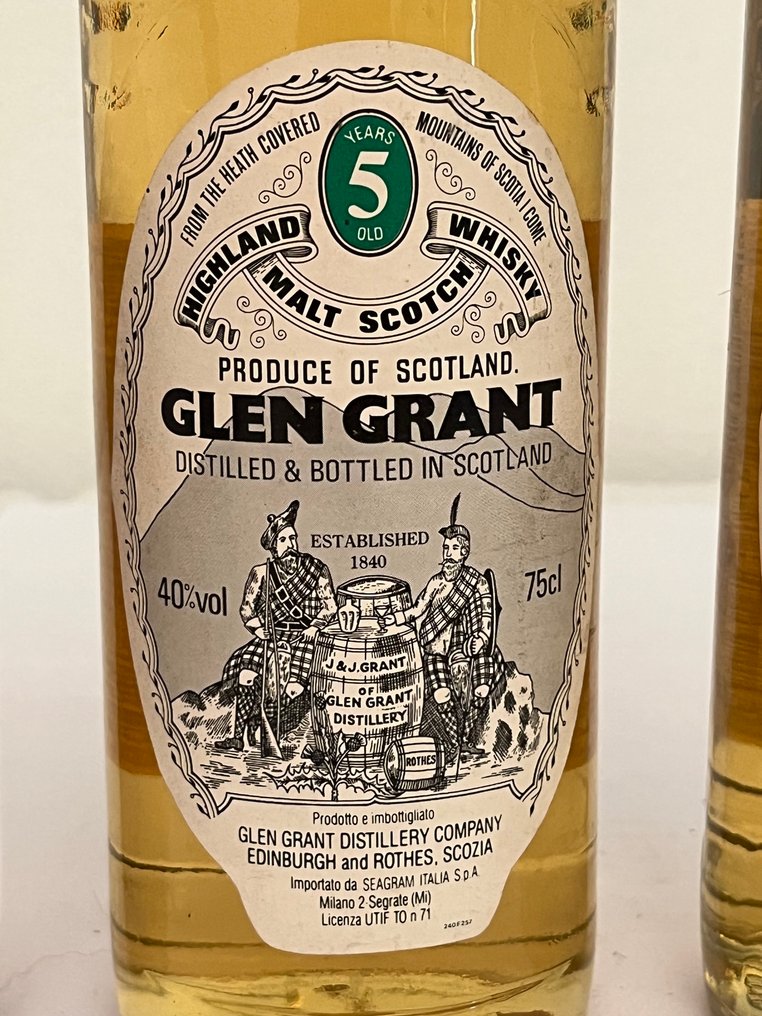 Glen Grant - 10yo, 1980 5yo & 1981 5yo - 75 cl, 37,5 cl - 3 botellas #2.1