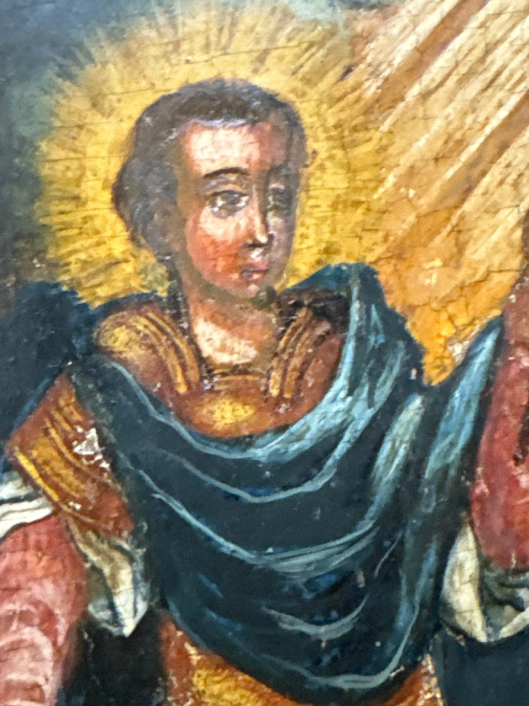 Ikon - Demetrios av Thessaloniki - Tre #3.2