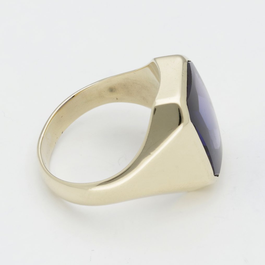 Bague - 14 carats Or jaune - Korund #4.3