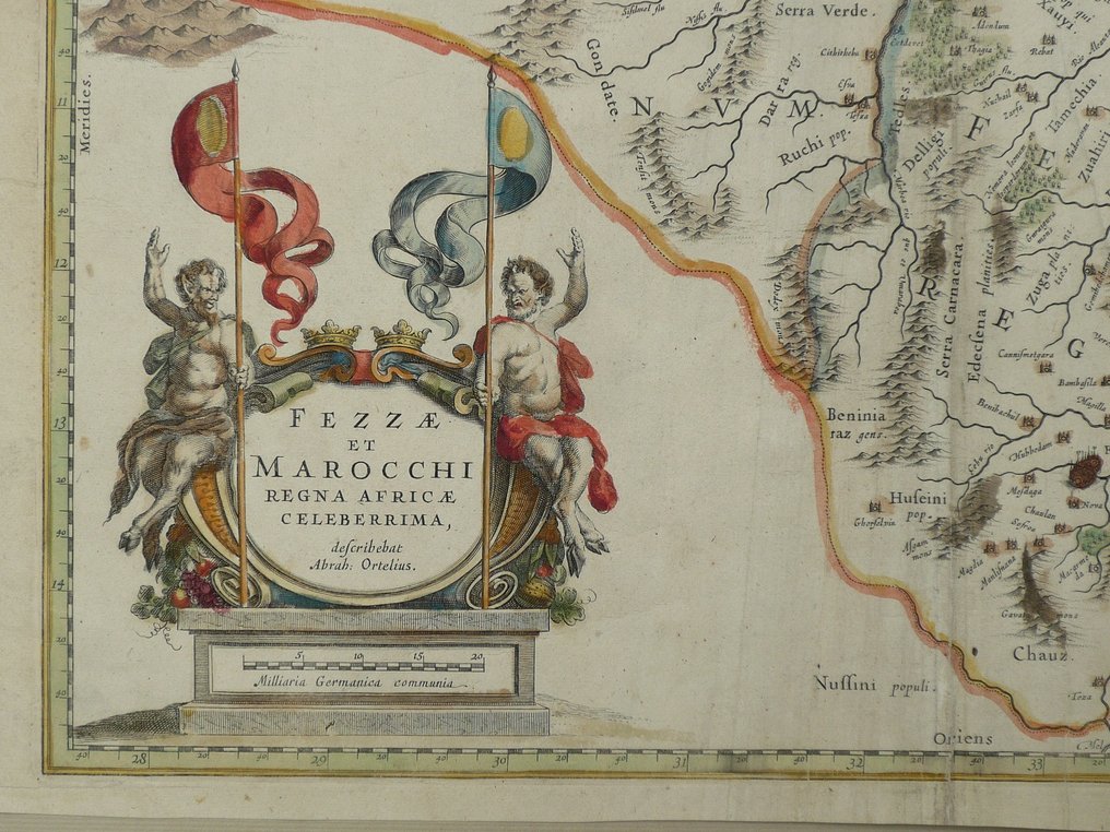 Μαρόκο - Φες / Μαρακές / Ταγγέρη / Καζαμπλάνκα; Johannes Janssonius / Henricus Hondius - Fezzae et Marocchi regna Africae - 1621-1650 #4.3
