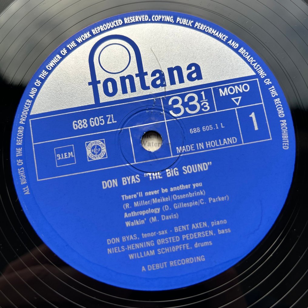 Don Byas - 30th Anniversary Album (1st pressing!) - Disque vinyle unique - 1964 #3.2