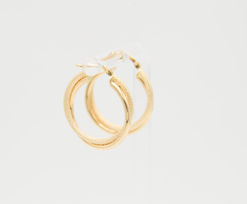 Drop fülbevaló - 18 kt. Sárga arany #4.3