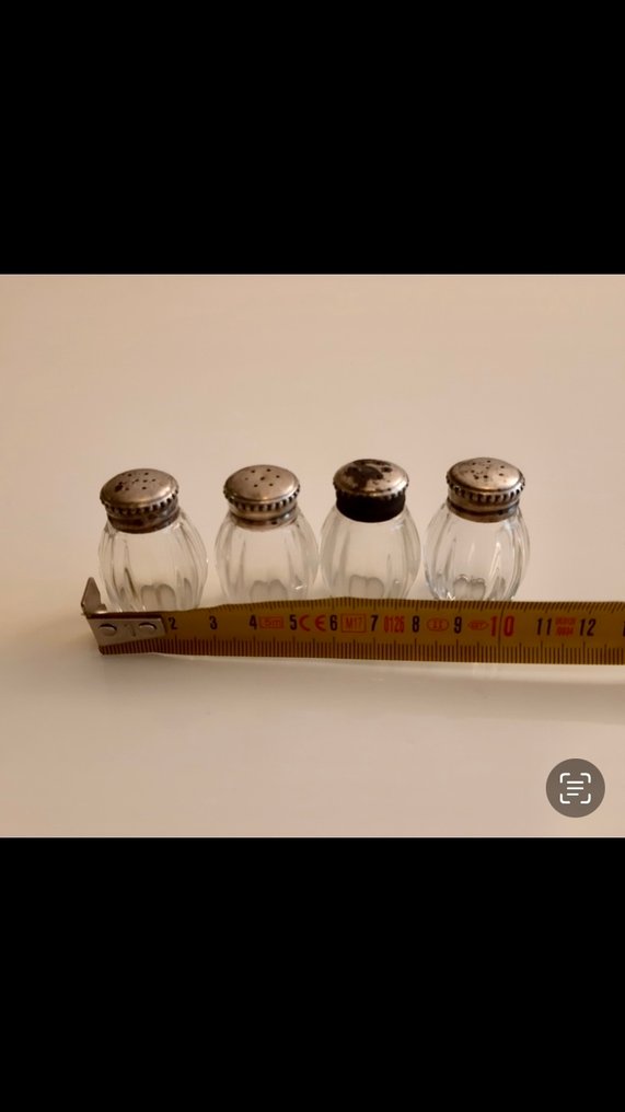 Christofle - Saliera (4) - .925 argento - Argento massiccio (925) #3.2