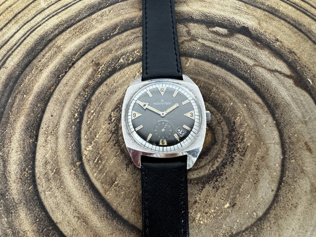 Michel Herbelin - Subsecond - Antichoc - Zonder minimumprijs - Heren - 1970-1979 #1.0