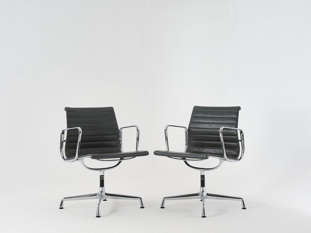 Vitra - Charles Eames - 椅 (2) - EA108 - 皮革 #1.0